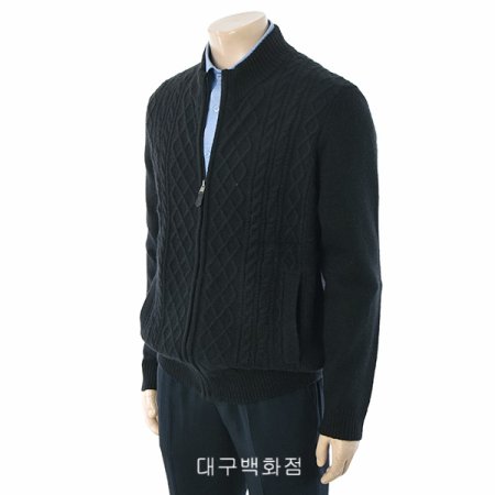 케이블 집업 가디건