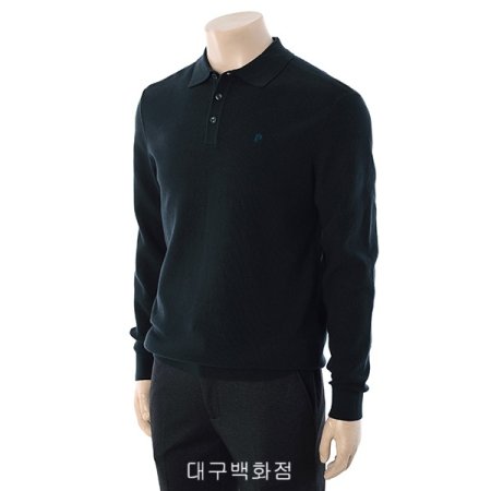 변형조직 폴로형 니트
