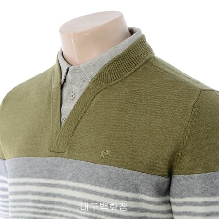 그라데이션 레이어드 니트