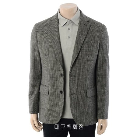 잔체크 노멀핏 자켓