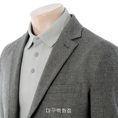 잔체크 노멀핏 자켓