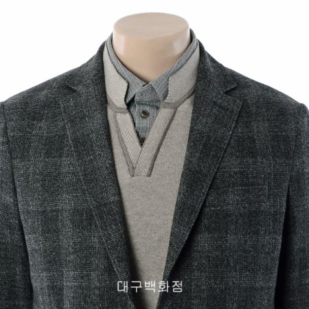 글렌체크 노멀핏 자켓