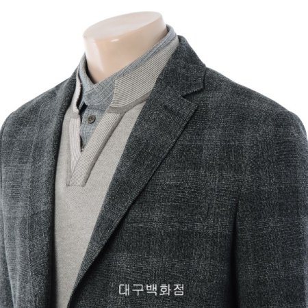 글렌체크 노멀핏 자켓