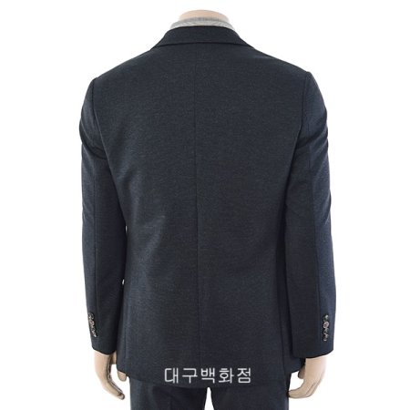 분또 프린트 슬림핏 자켓