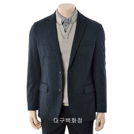 분또 프린트 슬림핏 자켓