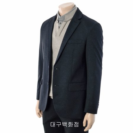 분또 프린트 슬림핏 자켓