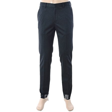 분또 프린트 노턱 팬츠