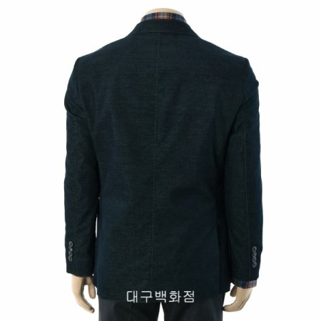 투톤 몰스킨 슬림핏 자켓
