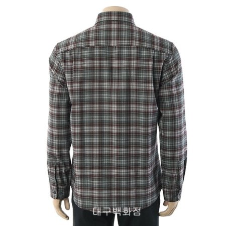 중체크 노멀핏 셔츠