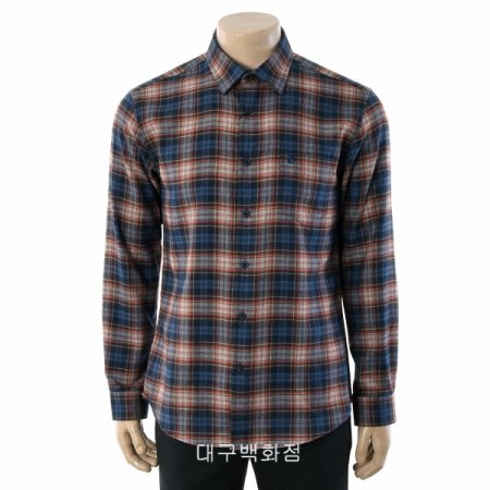 중체크 노멀핏 셔츠