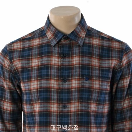 중체크 노멀핏 셔츠