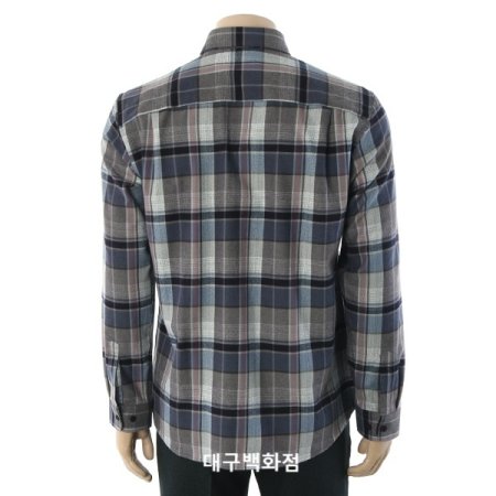 빅체크 노멀핏 셔츠