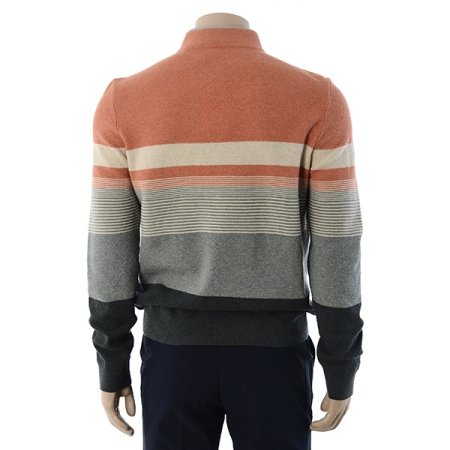 피에르가르뎅 스트라이프 레이어드 니트