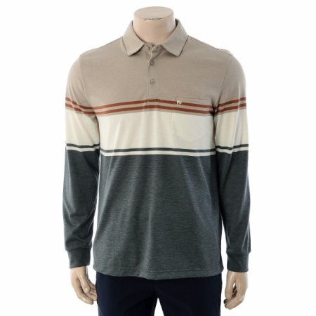 피에르가르뎅 컬러 블럭 티셔츠