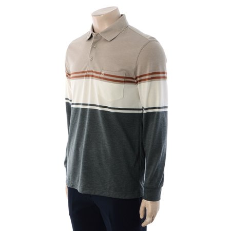 피에르가르뎅 컬러 블럭 티셔츠