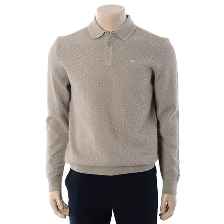 변형 조직 카라 니트