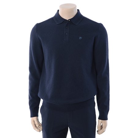 변형 조직 카라 니트