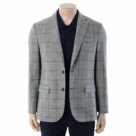 윈도우체크 노멀핏 자켓