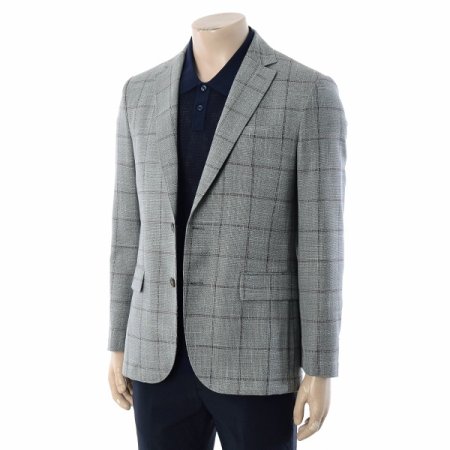 윈도우체크 노멀핏 자켓