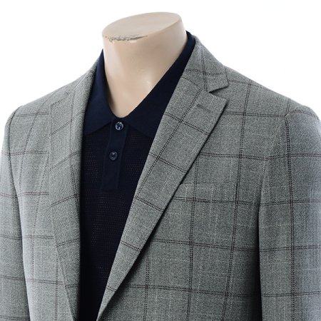 윈도우체크 노멀핏 자켓