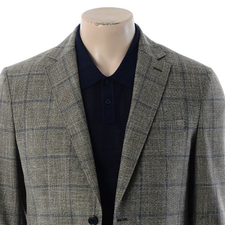 윈도우체크 노멀핏 자켓