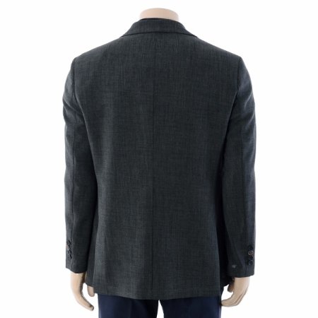 투톤 멜란지 슬림핏 자켓