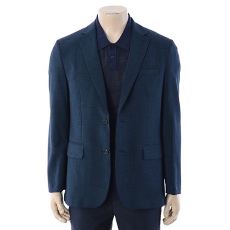 투톤 멜란지 슬림핏 자켓