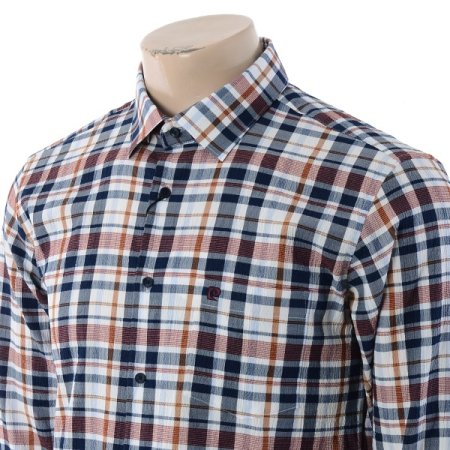 빅체크 써커 노멀핏 셔츠