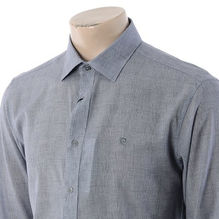 냉감 프린트 슬림핏 셔츠