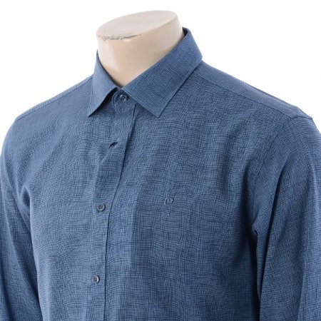 냉감 프린트 슬림핏 셔츠