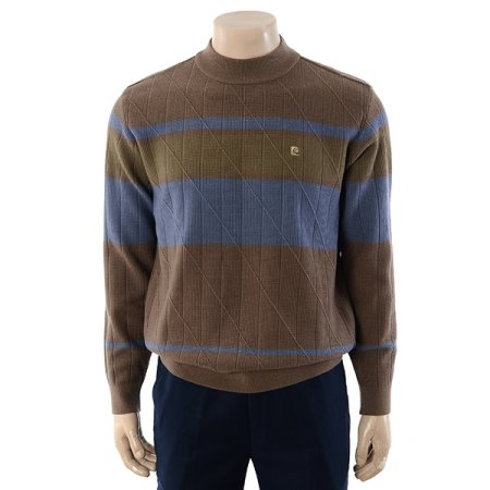 컬러 블러킹 하프터틀니트