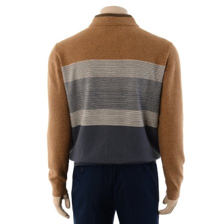 컬러 블럭 레이어드 니트