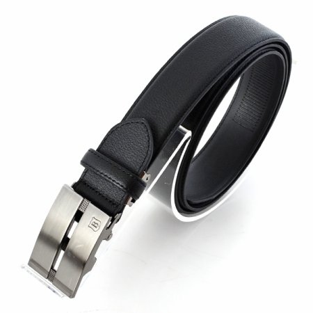 브로이어 블루 자동 벨트 블랙