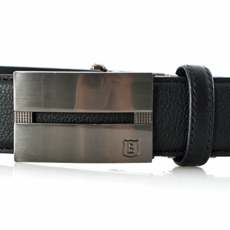 브로이어 블루 자동 벨트 블랙