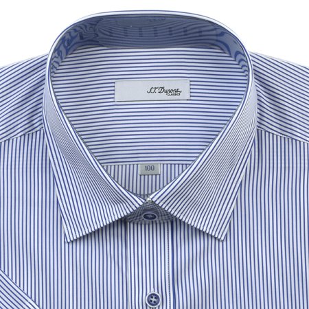 반팔 얇은120수 스트라이프 슬림핏