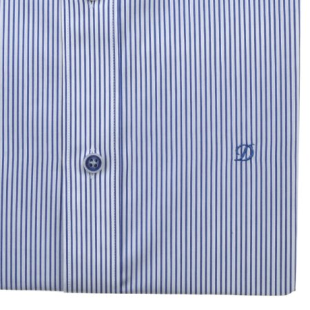 반팔 얇은120수 스트라이프 슬림핏