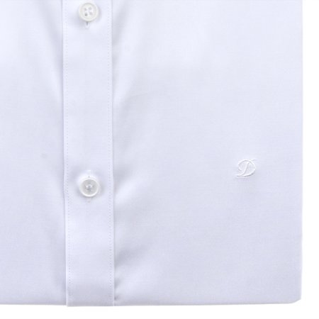 반팔 카라 소매 포인트 슬림핏