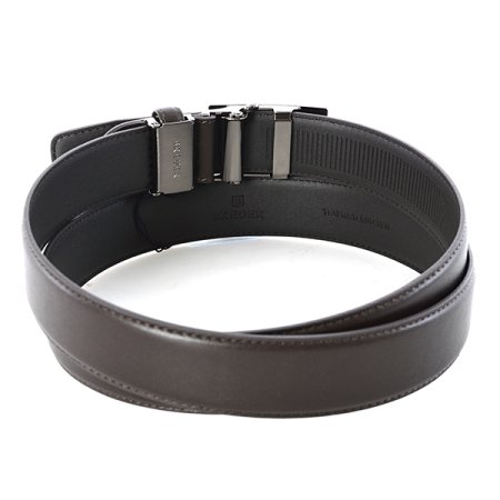 브로이어 블루 자동 벨트 브라운