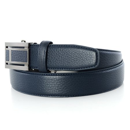 브로이어 블루 자동 벨트 네이비