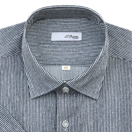 반팔 여름용폴리써커 스트라이프 일반핏