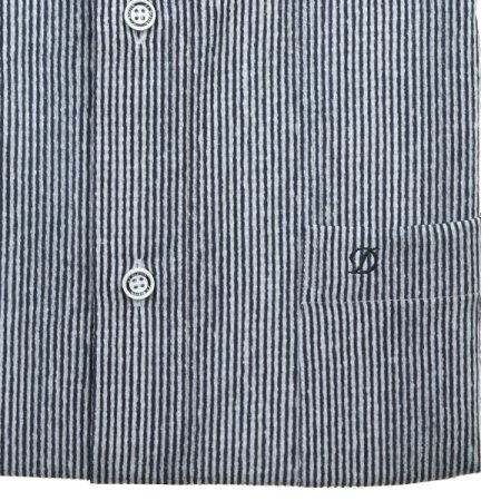 반팔 여름용폴리써커 스트라이프 일반핏