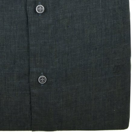 빈티지 린넨 반팔 슬림핏