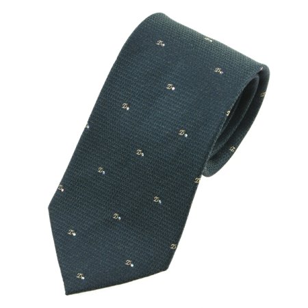 큐빅과 골드 D로고가 어우러진 타이