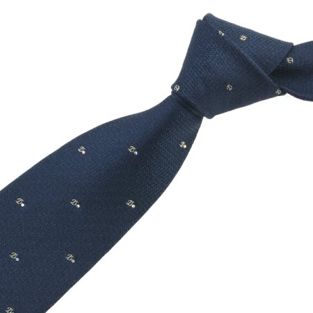 큐빅과 골드 D로고가 어우러진타이