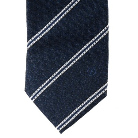 화이트라인이 배색된 스트라이프타이