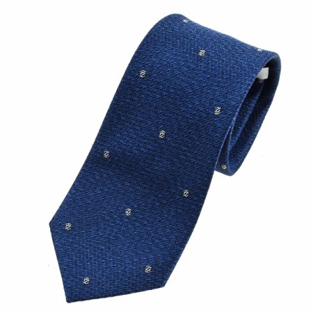 골드 포인트 무늬와 D로고 믹스된타이