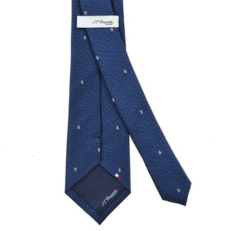 골드 포인트 무늬와 D로고 믹스된타이