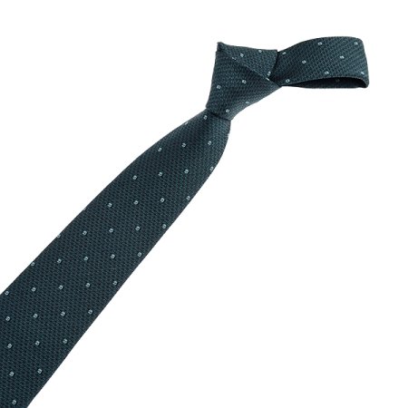 D로고가 잔잔하게 배열된 로고넥타이