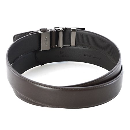 브로이어 블루 자동 벨트 브라운