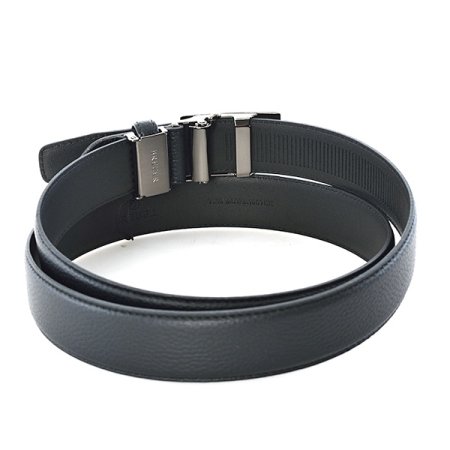 브로이어 블루 자동 벨트 블랙